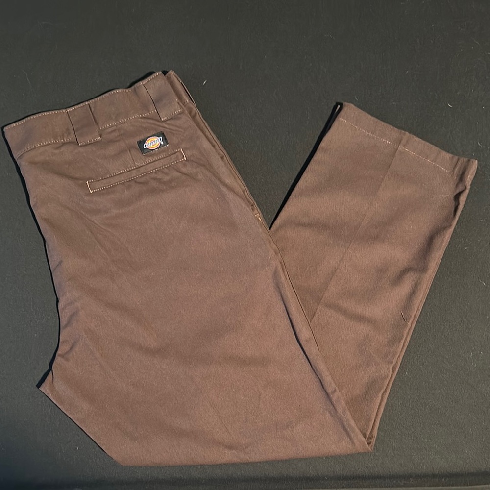 Dickies Men's Brown Work Pants
